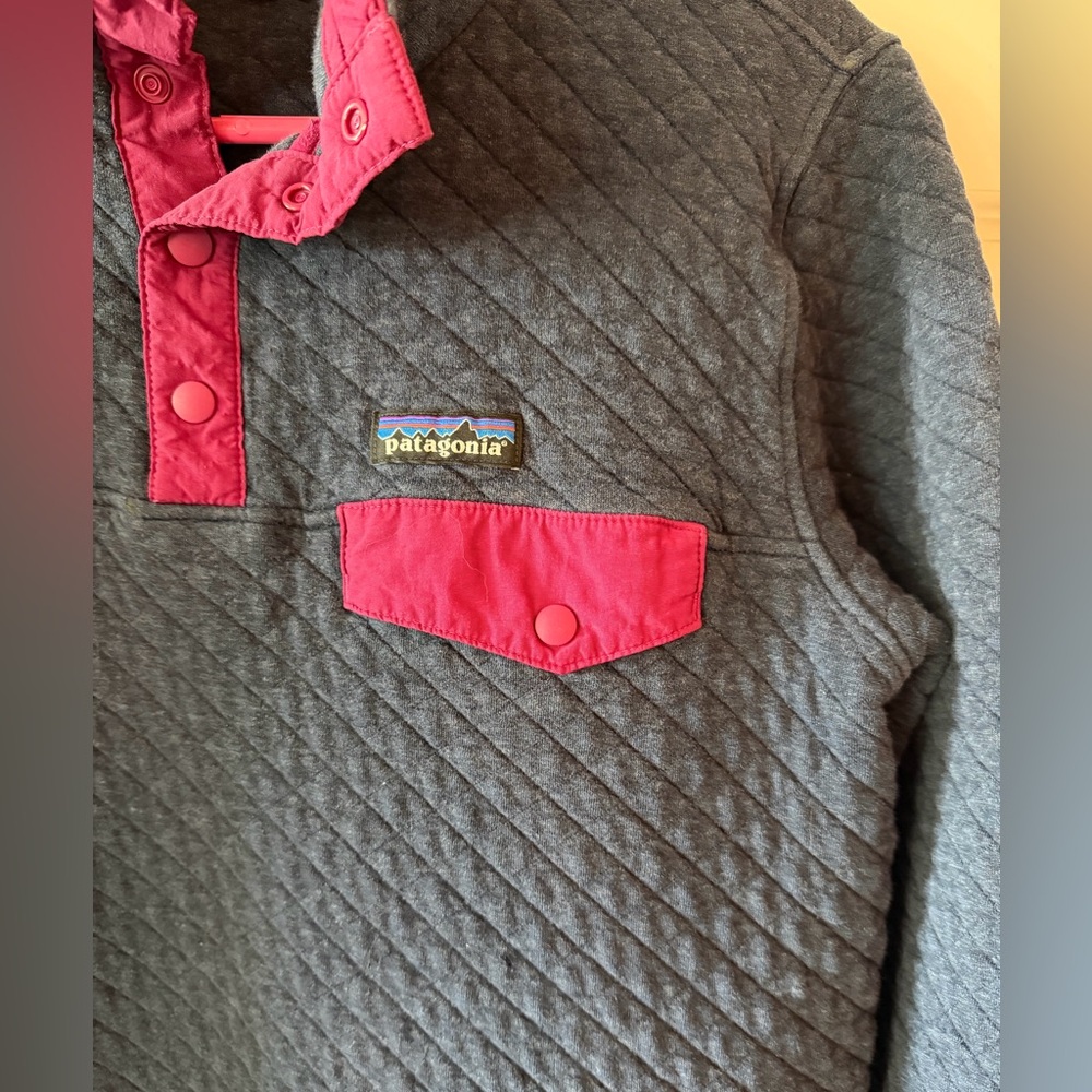 Patagonia Organic Cotton Pullover Sweater Jacket